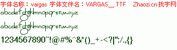 查看字体及作者详细介绍
