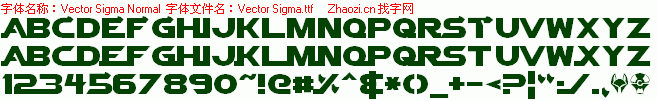 查看字体及作者详细介绍