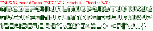 查看字体及作者详细介绍