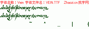 查看字体及作者详细介绍