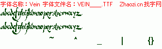 查看字体及作者详细介绍