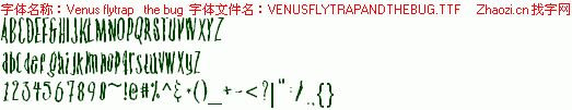 查看字体及作者详细介绍