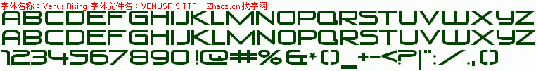 查看字体及作者详细介绍