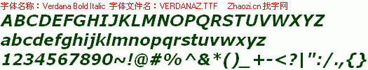 查看字体及作者详细介绍