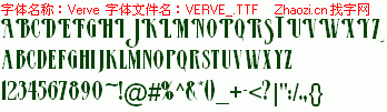 查看字体及作者详细介绍