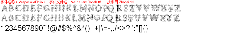 查看字体及作者详细介绍