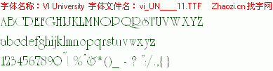 查看字体及作者详细介绍