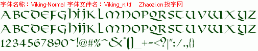 查看字体及作者详细介绍