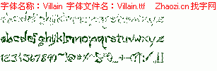 查看字体及作者详细介绍