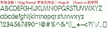 查看字体及作者详细介绍