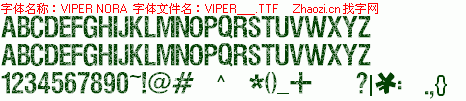 查看字体及作者详细介绍