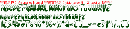 查看字体及作者详细介绍