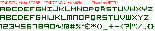查看字体及作者详细介绍
