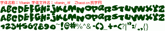 查看字体及作者详细介绍