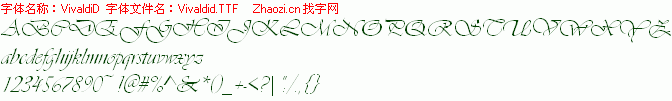 查看字体及作者详细介绍