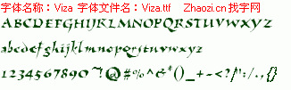 查看字体及作者详细介绍