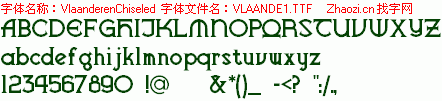 查看字体及作者详细介绍