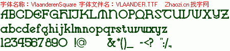 查看字体及作者详细介绍