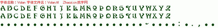 查看字体及作者详细介绍