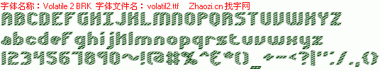 查看字体及作者详细介绍