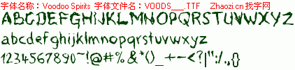 查看字体及作者详细介绍