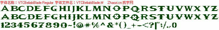 查看字体及作者详细介绍