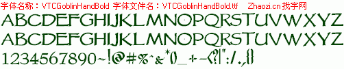 查看字体及作者详细介绍