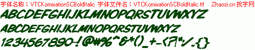 查看字体及作者详细介绍