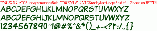 查看字体及作者详细介绍