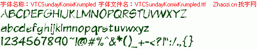 查看字体及作者详细介绍
