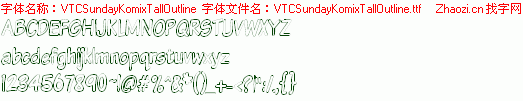 查看字体及作者详细介绍