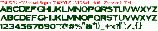 查看字体及作者详细介绍