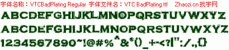 查看字体及作者详细介绍