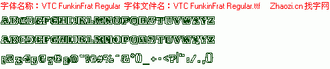 查看字体及作者详细介绍