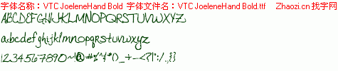 查看字体及作者详细介绍