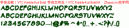 查看字体及作者详细介绍