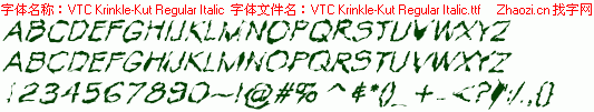 查看字体及作者详细介绍