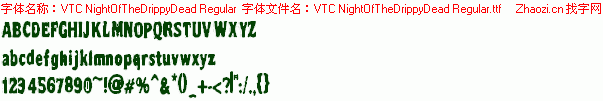 查看字体及作者详细介绍
