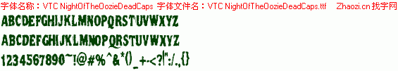 查看字体及作者详细介绍