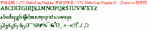 查看字体及作者详细介绍