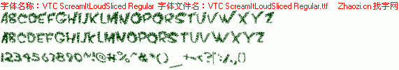 查看字体及作者详细介绍