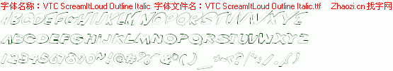 查看字体及作者详细介绍