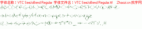 查看字体及作者详细介绍