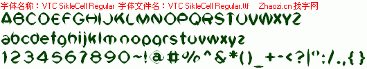 查看字体及作者详细介绍