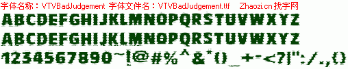 查看字体及作者详细介绍