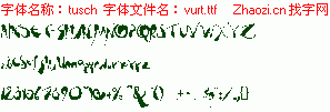 查看字体及作者详细介绍