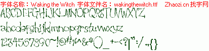 查看字体及作者详细介绍