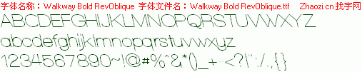查看字体及作者详细介绍