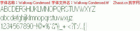 查看字体及作者详细介绍