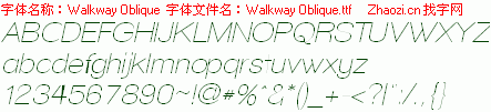 查看字体及作者详细介绍